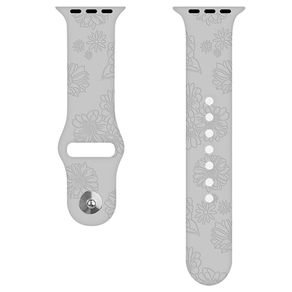 Klokkerem til Apple Watch Series 49mm - 45mm - 44mm - 42mm - Solsikke Grå