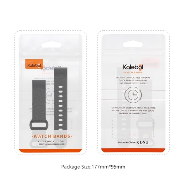 KALEBOL 22mm silikonrem for Huawei Watch 4 / 4 Pro / GT 4 46mm Leopard Texture Watch Band - Gul