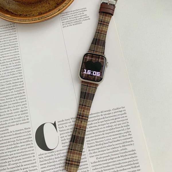 Rutete ullrem til Apple Watch Series 49mm - 45mm - 44mm - 42mm - Stil 1