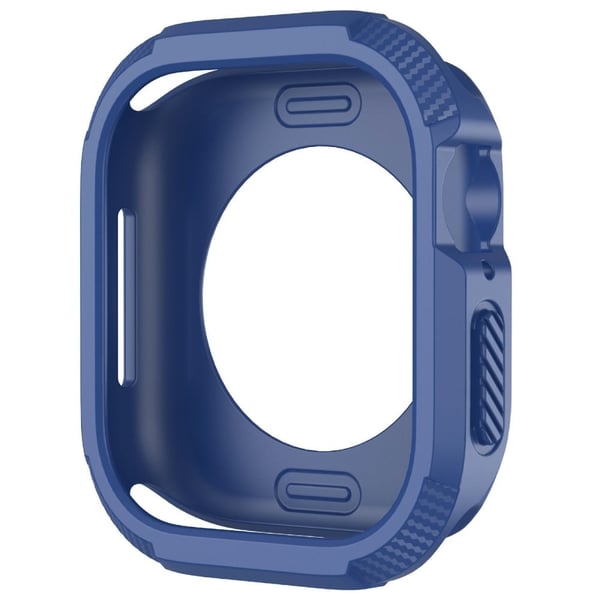 Apple Watch Series 10 42 mm beskyttelsesdeksel Robust, fleksibelt klokkeveske - Blå