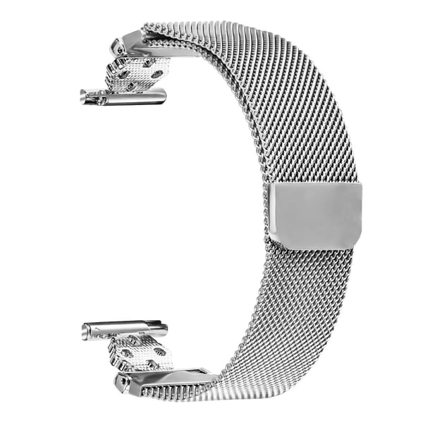 Huami Amazfit GTS 2 Milanese Band Flower Stainless Steel Magnetic Mesh Watch Strap - Sølv