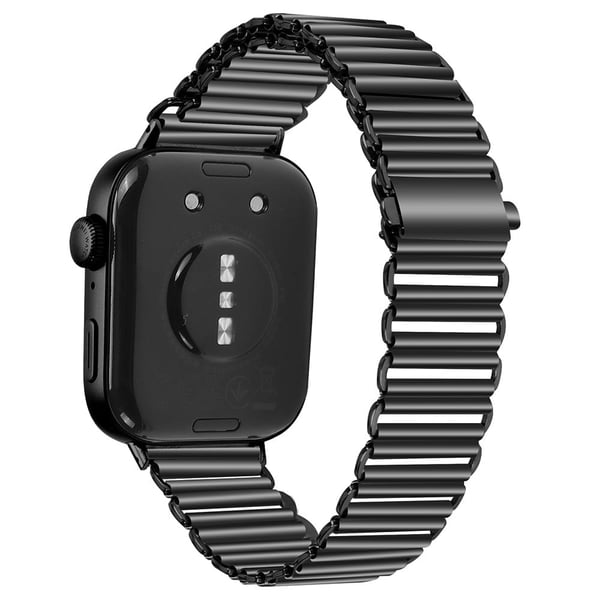 Huawei Watch Fit 3 erstatningsarmbånd i rustfritt stål for smartklokker - Svart