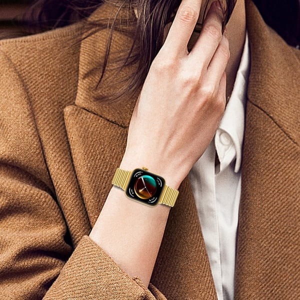 Huawei Watch Fit 3 udskiftningsrem i rustfrit stål Smartwatch rem - Guld