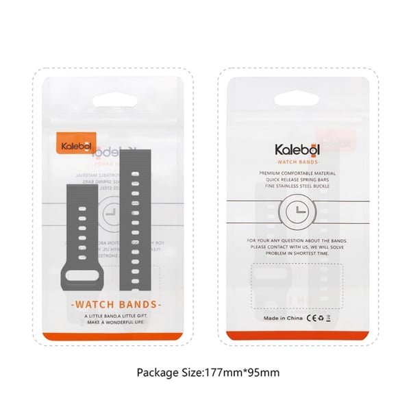 KALEBOL 22 mm reim for Huawei Watch 4 / 4 Pro / GT 4 46 mm prikker Silikonklokkebånd - Svart