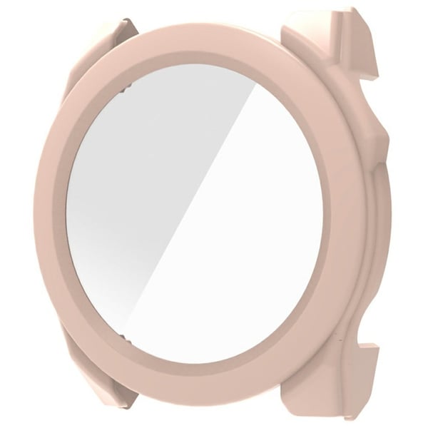 Garmin Fenix 8 47 mm AMOLED Hardt støtsikkert klokkeveske med skjermfilm i herdet glass - Rosa