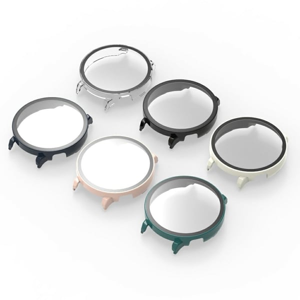 Huawei Watch GT 5 41 mm klokkeveske Hardt støtsikkert deksel med skjermfilm i herdet glass - Gjennomsiktig