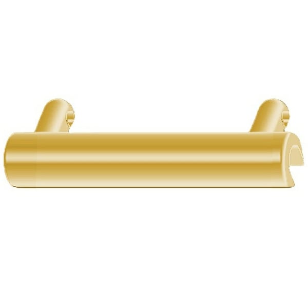 1 par klokkeremkontakt 18 mm til 12 mm metalladapter for klokkerem - Gull