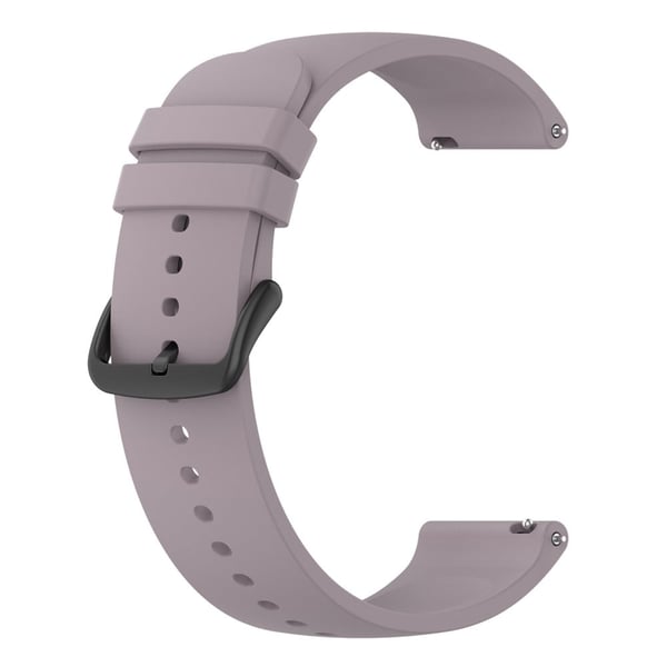 KALEBOL 22 mm silikonrem for Huawei Watch 4 / 4 Pro / GT 4 46 mm rund endeklokkebånd - Lavendel Lilla