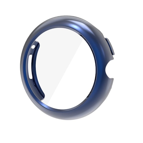 Google Pixel Watch 3 41 mm ENKAY Hat-Prince fleksibelt klokkeveske Galvaniseringsklokkedeksel med skjermbeskytter - Midnattsblå