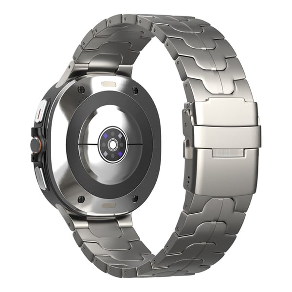 Samsung Galaxy Watch Ultra 47 mm titanarmbånd med erstatningsarmbånd - Titan