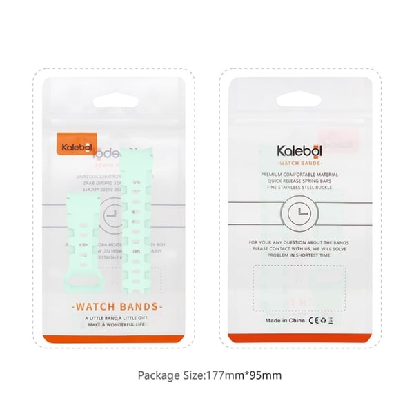 KALEBOL Silikonarmbånd for Samsung Galaxy Watch7 44mm / 40mm Justerbar klokkerem - Lysegrå