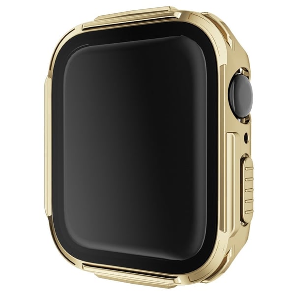 Apple Watch 44 mm galvanisert deksel med skjerm i herdet glass - Gull