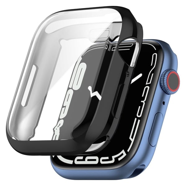 Apple Watch (45 mm) stilig TPU-deksel - Svart