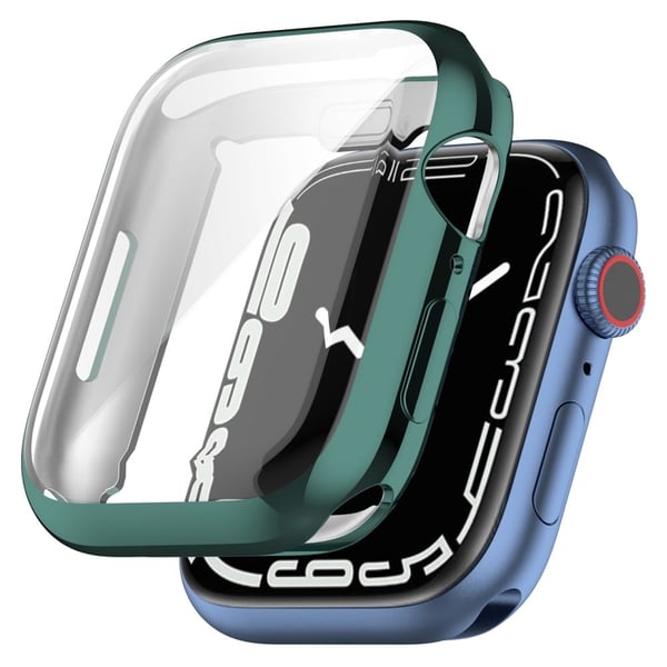 Apple Watch (45 mm) stilig TPU-deksel - Grønn