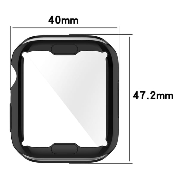 Apple Watch (45 mm) stilig TPU-deksel - Rosa