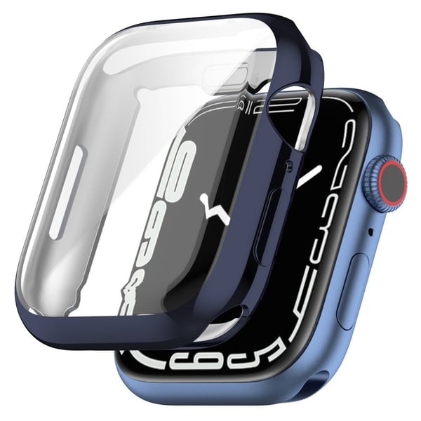Apple Watch (45 mm) stilig TPU-deksel - Midnattsblå