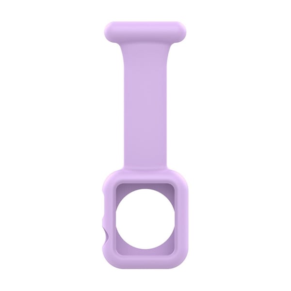 Apple Watch (45 mm) klokkerem i silikon for legesykepleiere - Lyselilla
