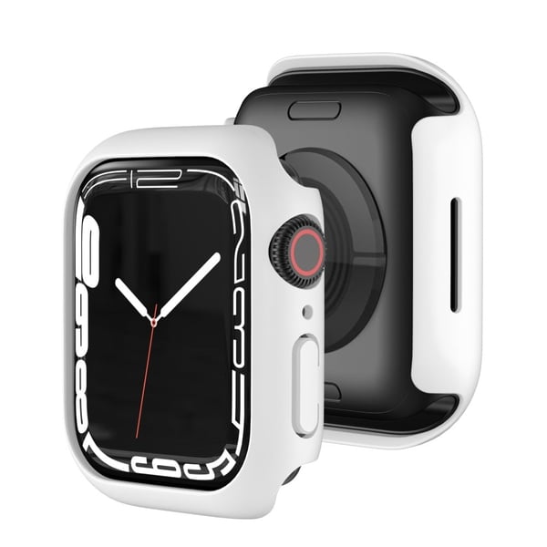 Apple Watch (45 mm) elegant rammedeksel - Hvit