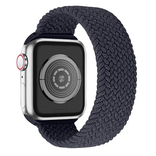 Apple Watch (45 mm) elastisk klokkerem - Koksgrå / Størrelse: Xl