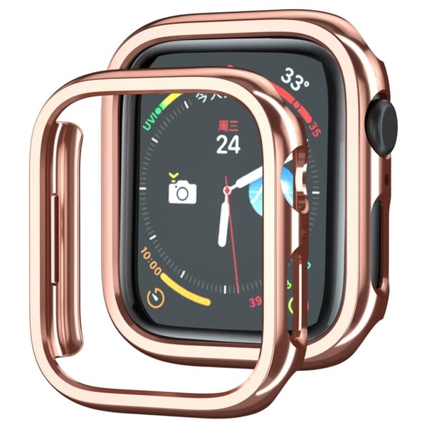 Apple Watch (45 mm) galvaniseringsdeksel - Rose Gull