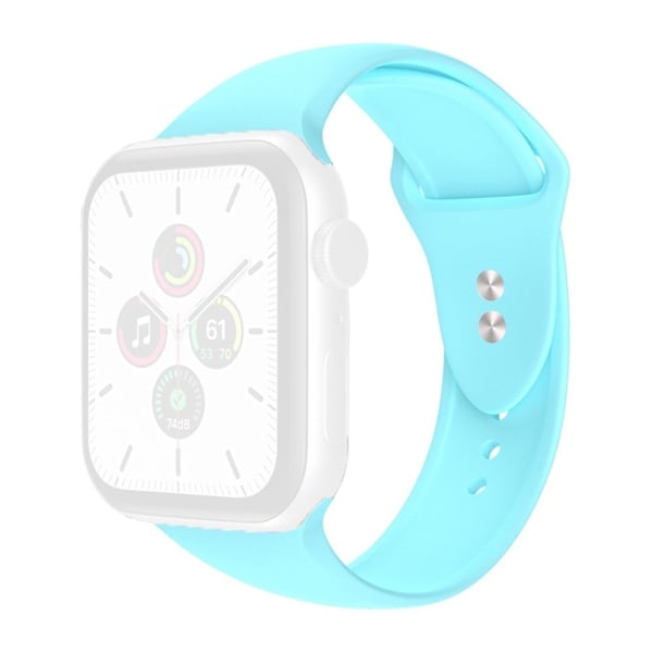 Apple Watch Series 8 (45 mm) / Watch Ultra klokkerem i silikon - Himmelblå Størrelse: S / M Apple Watch Series 8 (45 mm) / Watch Ultra klokkerem i silikon - Himmelblå Størrelse: S / M