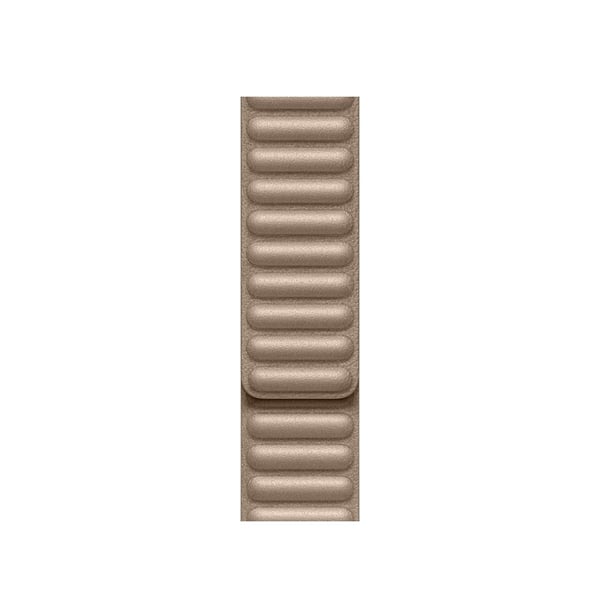 Urrem i ægte læder til Apple Watch Series 8 (45 mm) / Watch Ultra - Khaki
