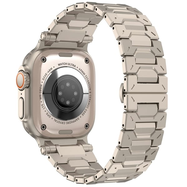 Armbånd for Apple Watch Series 49mm - 45mm - 44mm - 42mm klokkerem med verktøy - Titan Armbånd for Apple Watch Series 49mm - 45mm - 44mm - 42mm klokkerem med verktøy - Titan
