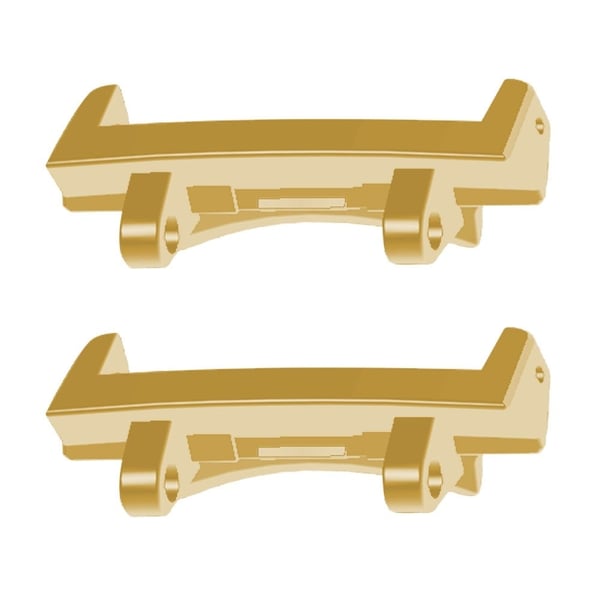1 par Huami Amazfit T-Rex 3 22 mm metalladapter for klokkeremkontakt - Gull 1 par Huami Amazfit T-Rex 3 22 mm metalladapter for klokkeremkontakt - Gull
