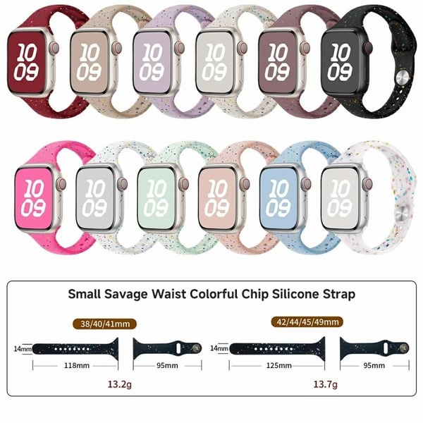 Silikonrem Apple Watch Series 49mm - 45mm - 44mm - 42mm bånd - Barbie Rosa