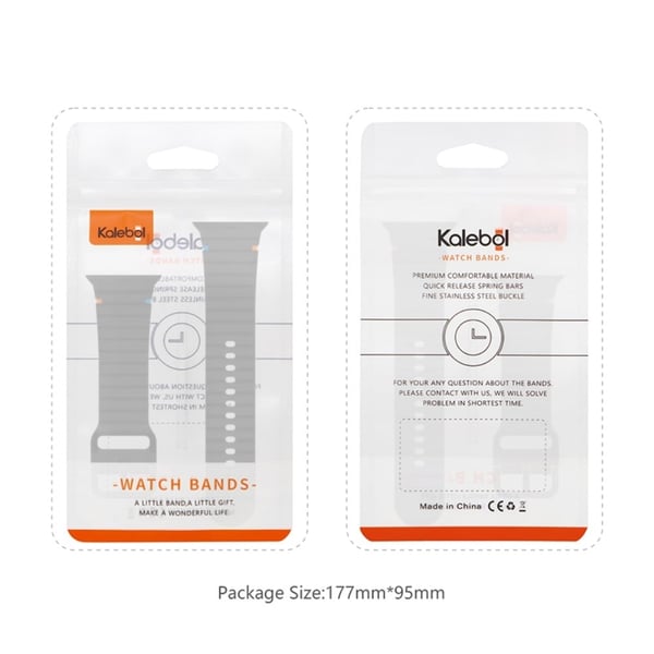 KALEBOL Silikonrem Apple Watch Series 41mm - 40mm - 38mm Armbånd - Rosa
