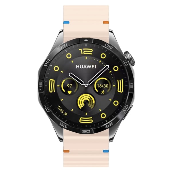 22 mm silikonarmbånd Xiaomi Watch S4 Sport / Redmi Watch 5 Active Wave Design klokkerem - Rosa