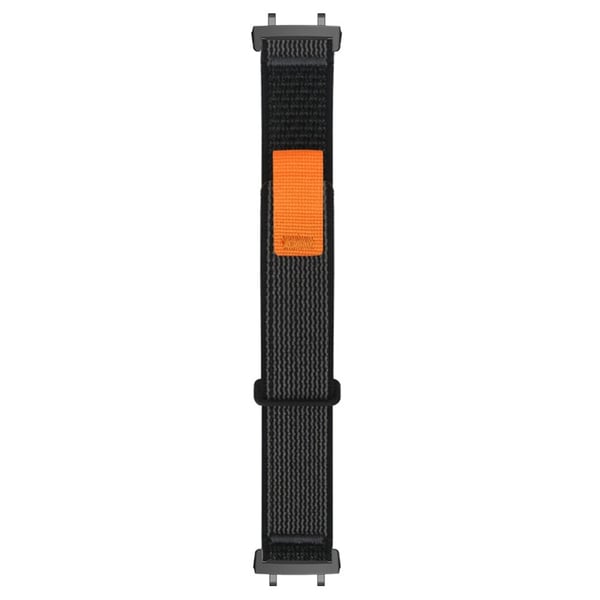 Huami Amazfit T-Rex 3 Urrem Nylon Loop Justerbar håndledsrem med stik - Sort