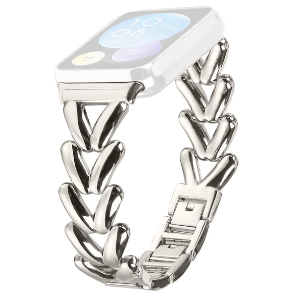 Sinklegert klokkerem Xiaomi Smart Band 8 Pro Twisted Metal Watch Strap Replacement - Stjernelys