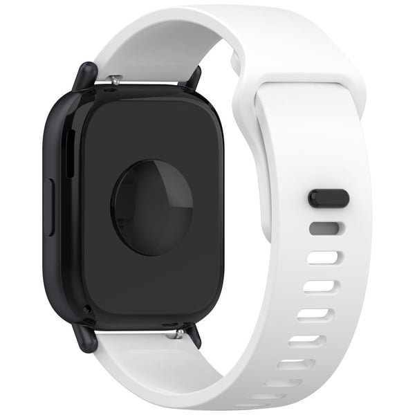 Xiaomi Redmi Watch 5 Active / Watch 5 Lite Erstatningsrem Myk silikonklokkebånd - Hvit