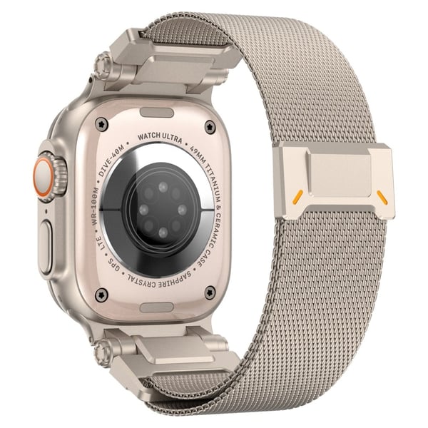 Milanese Mesh-klokkebånd Apple Watch Series 49mm - 45mm - 44mm - 42mm - Titan