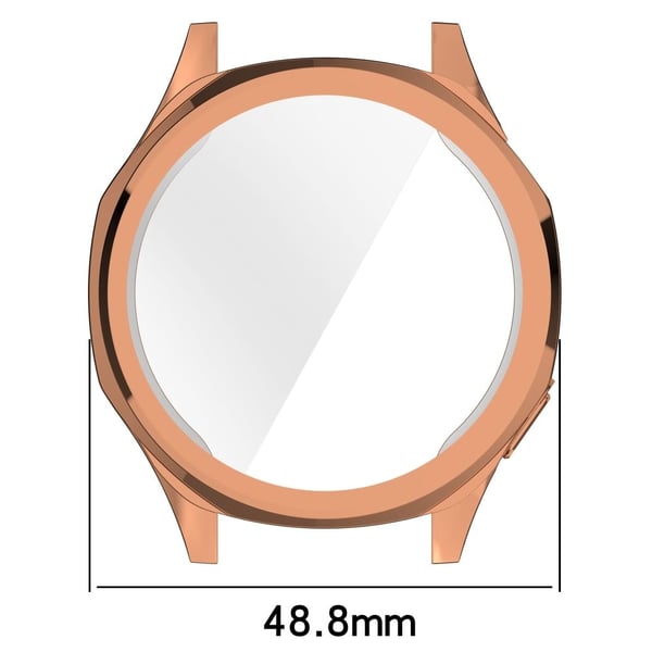 Huawei Watch GT 5 46mm Klokkeveske med full dekning Fleksibelt, fleksibelt galvaniseringsdeksel - Sølv