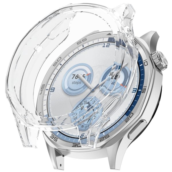 Huawei Watch GT 5 46mm Urkasse med fuld dækning Fleksibelt cover Transparent
