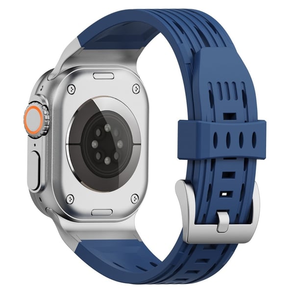Flere hull klokkerem Apple Watch Series 49mm - 45mm - 44mm - 42mm - Midnattsblå