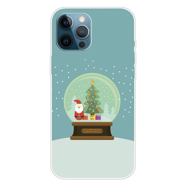 iPhone 16 Pro-etui med julemønsterutskrift Mykt, fleksibelt telefondeksel - Julenissens Krystallkule iPhone 16 Pro-etui med julemønsterutskrift Mykt, fleksibelt telefondeksel - Julenissens Krystallkule