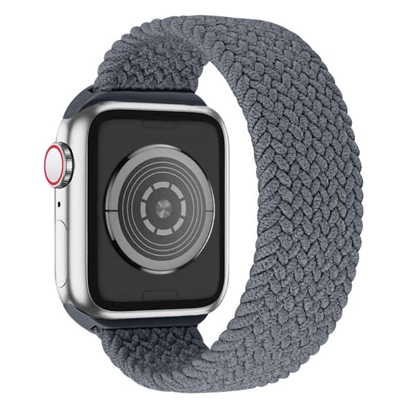 Apple Watch (45 mm) elastisk klokkerem - Space Grey / Størrelse: Xl