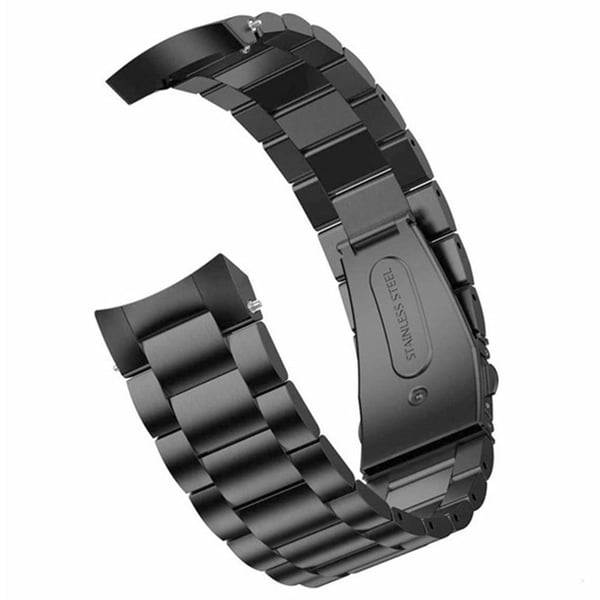 Huawei Watch GT 5 41 mm urrem med tre perler i rustfritt stål - Svart