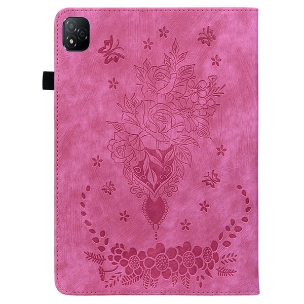 Infinix Xpad-etui Kortholder Anti-riper skinndeksel Rose Flower Imprint - Rose