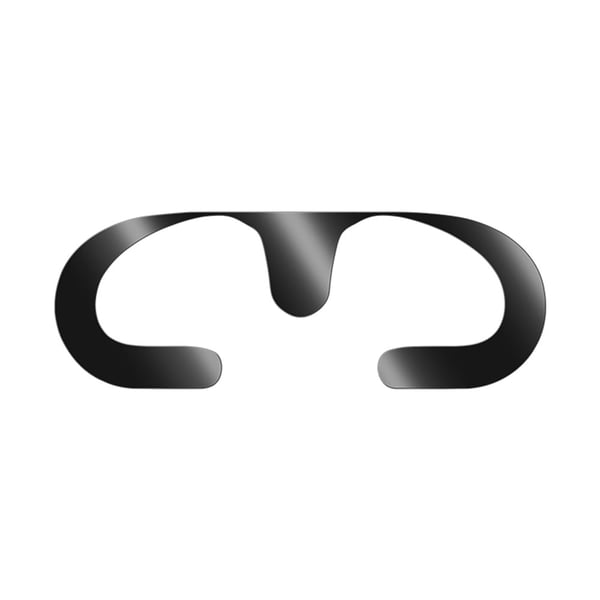 Samsung Galaxy Buds3 Ladeetui Bluetooth-ørepropper Metallklistremerke Anti-Støv Beskyttende deksler - Svart