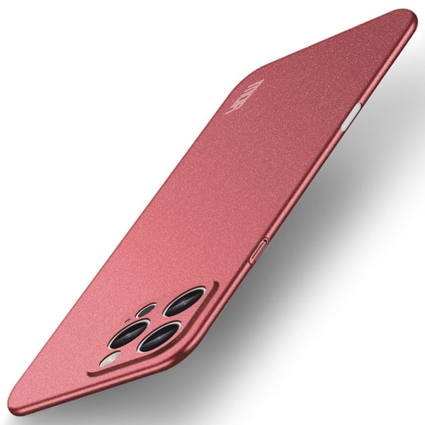 MOFI iPhone 16 Pro slim shield kotelot - Punainen MOFI iPhone 16 Pro slim shield kotelot - Punainen