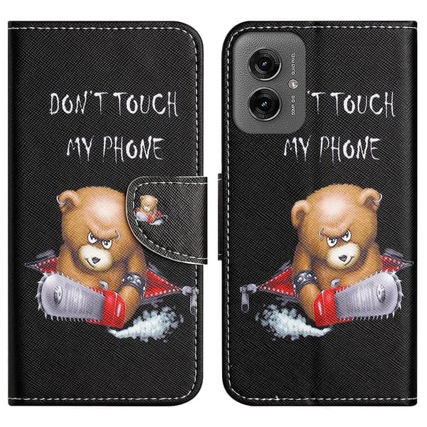 Wonderland Motorola Moto G55 flip-etui - Bjørn