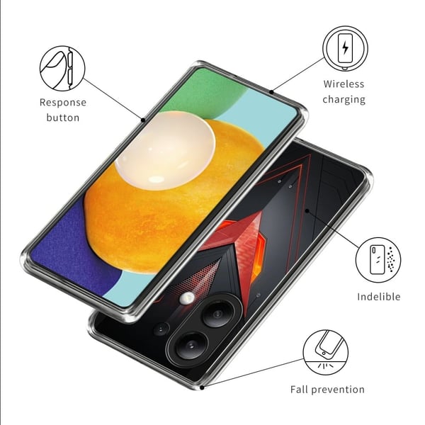 Vibe Xiaomi Redmi Note 13 4G deksel - Style J