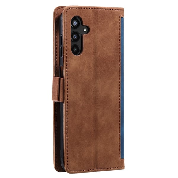 Surburbian Samsung Galaxy S25 Plus læder flip etui - Blå