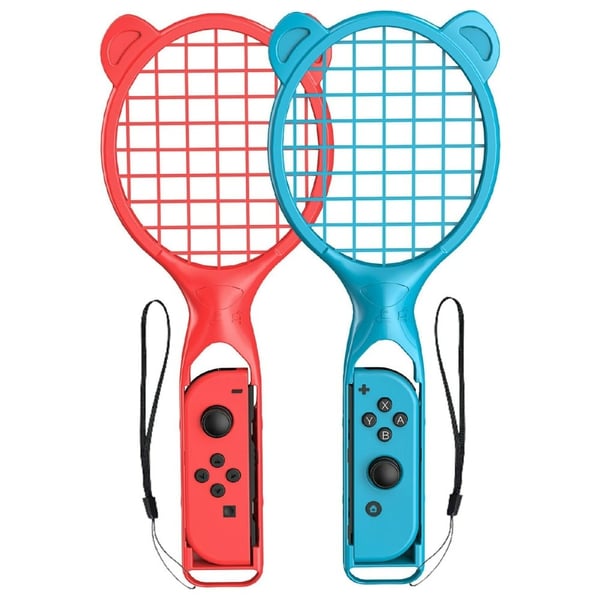 STARTRC GAMES 1 par ABS tennisracketholder med håndleddsstropp Nintendo Switch sportsspill STARTRC GAMES 1 par ABS tennisracketholder med håndleddsstropp Nintendo Switch sportsspill