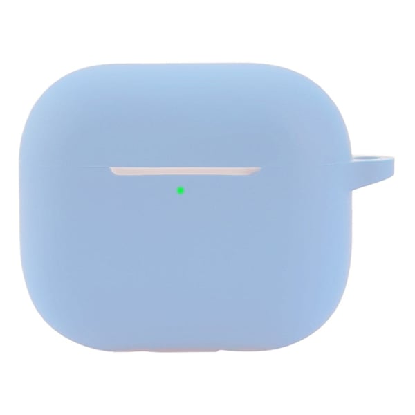 AirPods 4 Fodral Bluetooth-hörlurar Silikonfodral Skydd för öronsnäckor - Himmelsblå