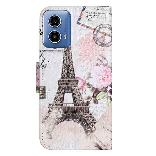 Wonderland Motorola Moto G35 flip-etui - Tårn